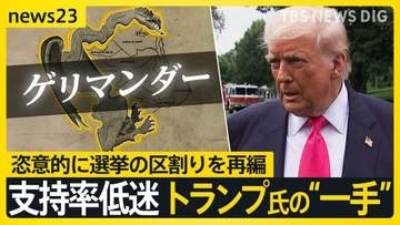 【アメリカ中間選挙】「勝つため何でもする」トランプ氏の奇策“ゲリマンダー”とは？政治家が有権者を選ぶ異例の事態【news23】