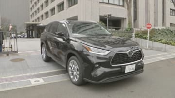 アメリカ製日本車「逆輸入」の安全審査簡素化　赤沢経産大臣「大変快適」　政府の公用車に導入された逆輸入車に試乗