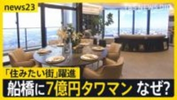 船橋に7億円タワマン 背景に「の」の字の法則、マンション価格「臨界点に来ている」 政策次第で“価格が調整局面”に入る可能性も【news23】