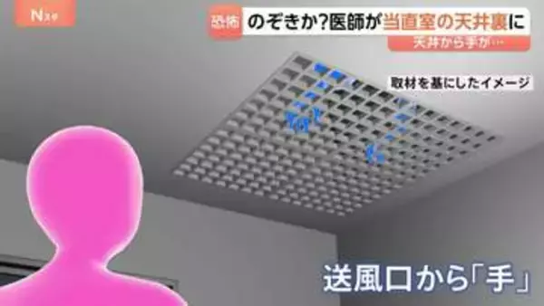 「天井裏から手のようなものが」のぞきか？病院の天井裏に侵入したとして小児科医の男（41）逮捕　湘南藤沢徳洲会病院　神奈川・藤沢市