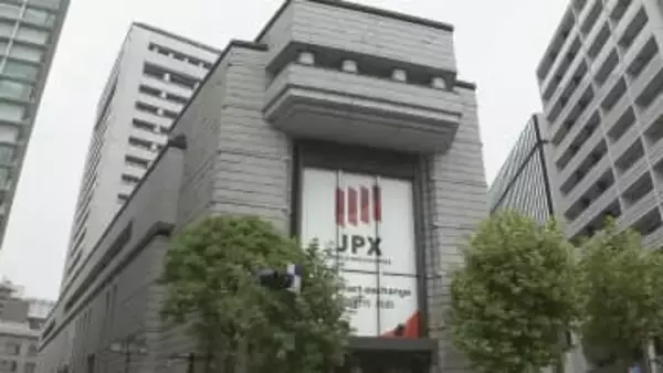 【速報】日経平均株価　一時600円超下落　節目の5万円割り込む