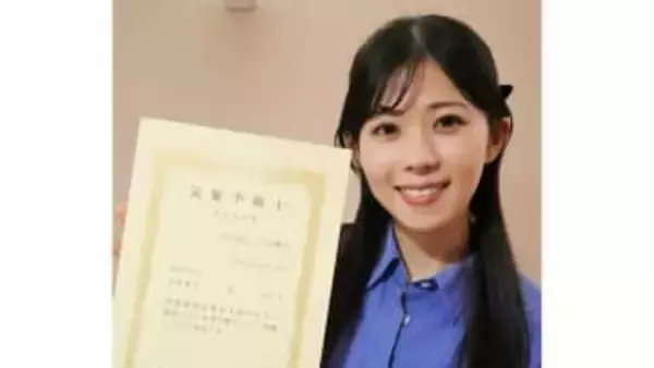 【 三上萌々 】　気象予報士試験に合格　「働きながらの受験生活は心が折れそうな時も」「周りの温かい応援のおかげで、自分を奮い立たせることができました」