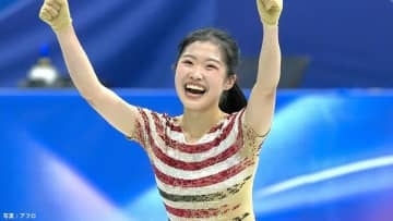 17歳中井亜美が自己新でSP首位！圧巻五輪デビュー3A成功「気持ちが氷に伝わった」坂本が2位でワンツー発進、千葉4位