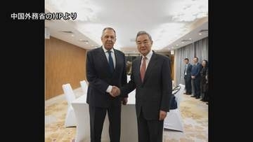 中ロ外相が会談「日本の再軍備化を許さない」との考えを確認