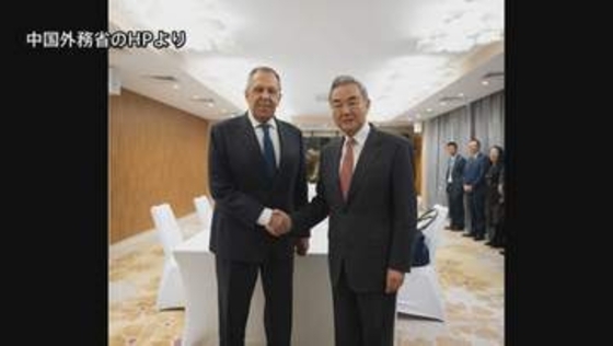 中ロ外相が会談「日本の再軍備化を許さない」との考えを確認