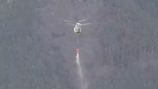 【速報】群馬・桐生市の山林火災は鎮火　けが人や建物への被害は確認されず　市が発表