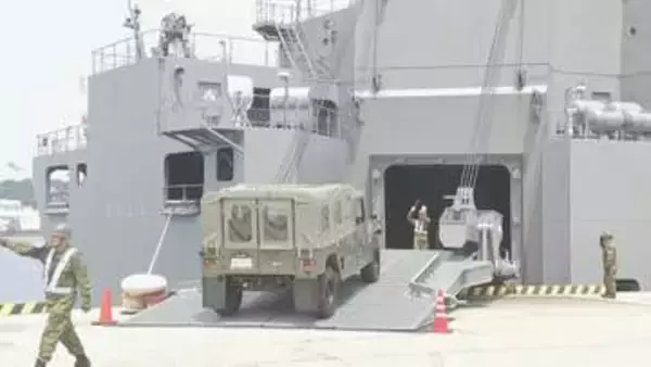 南海トラフ想定の「自衛隊統合防災訓練」を実施　海上輸送群の艦艇が初参加、熱中症リスクを念頭の訓練も
