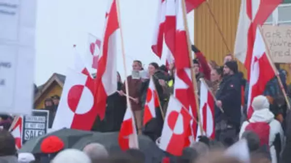 グリーンランドで大規模デモ 「売り物ではない」 トランプ氏の“領有”意欲に住民ら反発