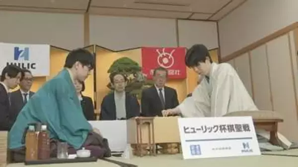将棋・棋聖戦五番勝負が千葉・木更津市で開幕　藤井聡太六冠がタイトル7連覇を目指す　挑戦者の服部慎一郎七段はタイトル戦初挑戦