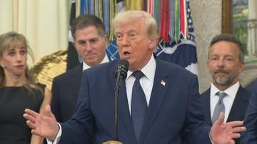 トランプ大統領　イラン攻撃の再開も選択肢　最終的な戦闘終結の「合意に至らなければ」　「体制転換は求めていない」とも強調