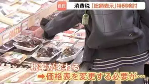 来年4月の食料品消費税1％へ 自民が制度設計の議論スタートも課題山積…事業者の負担踏まえ「総額表示」に特例検討