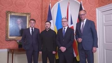 英仏独首脳、ゼレンスキー氏と会談　ロシアとの直接会談を支持