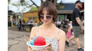 【 篠田麻里子 】　家族でのハワイ旅行を写真と共に報告「今のうちに、行ける時にたくさん思い出を作りたいな」　マキシドレス姿や絶品グルメなど “旅の思い出写真” 多数