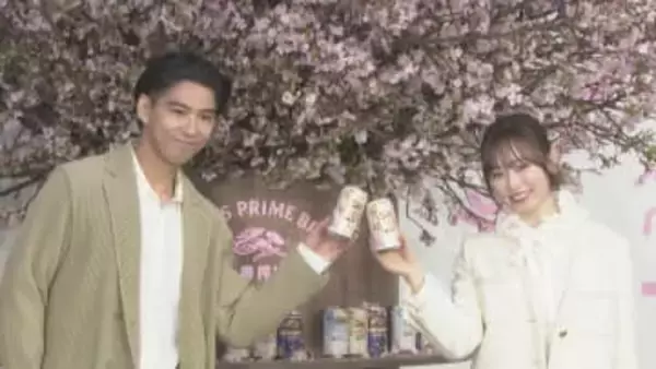 【 賀来賢人 】日本最速お花見に「いいんですか？こんな真昼間から」　福原遥は〝名句〟を披露