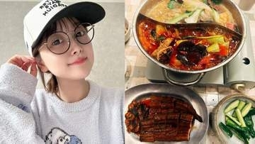【 鈴木奈々 】　益若つばさの手料理＆おもてなしに感謝　豪華な火鍋＆ウナギの蒲焼に「めちゃめちゃ美味しかったー！」