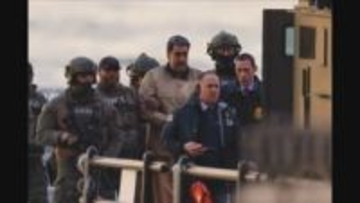 ベネズエラ　マドゥロ大統領がニューヨークの裁判所に到着　出廷へ