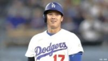 大谷翔平 44試合連続出塁の快挙！イチロー超えの日本人メジャー新記録、自身のボブルヘッドデー　第3打席右前打で達成