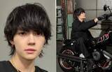 「【 M!LK・佐野勇斗 】 「大型とろかな。。」　バイクとのショットに　ファン反響　「かわいいしかっこいい！」「バイク似合うな〜」」の画像1
