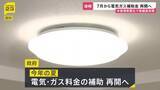 「電気・ガス料金の補助　政府が再開検討 7月～9月までの使用分対象の方向」の画像1