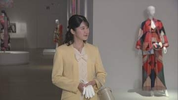 愛子さま　母・皇后さまが結婚時に着用の“純白ドレス”に「ゴージャス」 森英恵さん生誕100年記念展覧会