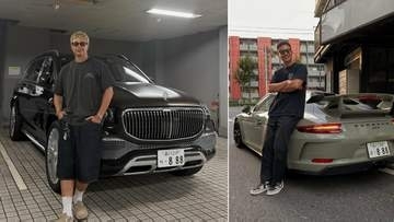 【 ユージ 】マイバッハ、ポルシェ、Gクラス、ベントレー…ナンバー「8」でそろえた華麗なる愛車の写真を公開　フォロワー「スゴいクルマばかりだ」