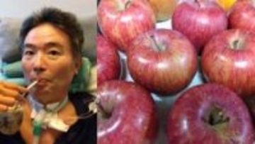 【ニャンちゅう】　声優・津久井教生さん　「体調不良も一因でなかなか固形物を食べていません…」リンゴの差し入れに「これはリンゴを食べろと言うお告げです」【ＡＬＳ闘病】