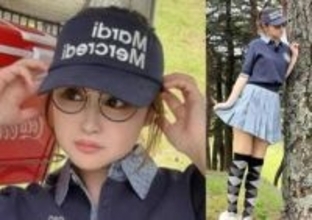 【 鈴木奈々 】「ニーハイソックス履けばミニスカ履ける！」ゴルフ場での“お仕事コーデ”を公開