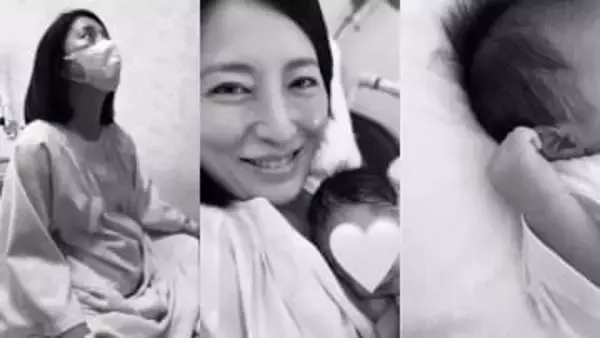 【 福田彩乃 】「先日無事に第二子を出産しました」モノクロ写真で詩情たっぷりに投稿「3歳と0歳の2人育児がスタート」