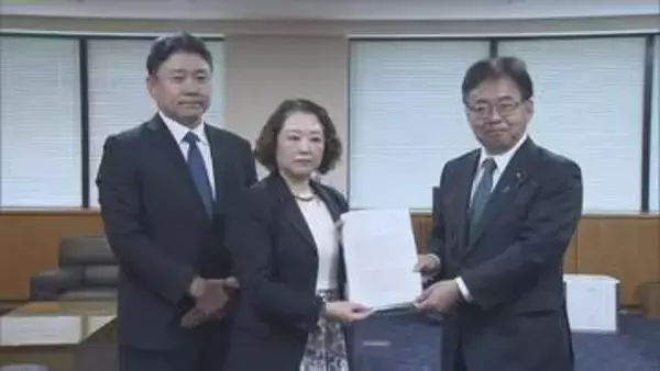 連合の芳野会長　裁量労働制などの労働時間法制で厚労大臣に要請書提出 対象拡大や要件緩和に反対 「いま求められているのは長時間労働頼みの経済成長ではない」