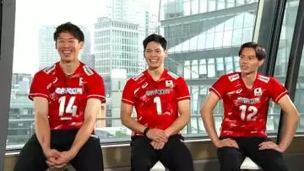 「朝5時発で美容室」「顔じゃないですか？」「お湯割りのプロテイン」男子バレー石川祐希・西田有志・髙橋藍が安住アナと超本音トーク　コート外の素顔とネーションズリーグへの熱き誓い