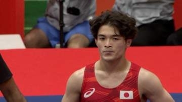 レスリング鈴木絢大が銅メダル！前回大会に続き2大会連続の表彰台【アジア大会】