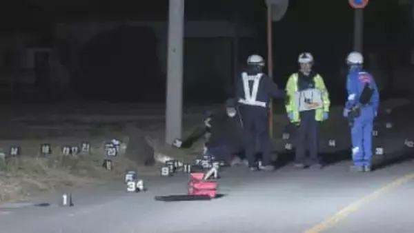 「間違いない」群馬県伊勢崎市で79歳男性が死亡したひき逃げ事件　25歳の会社員の男を逮捕　車は事件後に修理に出される　警察が詳しい経緯を捜査