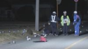 「間違いない」群馬県伊勢崎市で79歳男性が死亡したひき逃げ事件　25歳の会社員の男を逮捕　車は事件後に修理に出される　警察が詳しい経緯を捜査