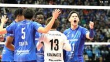 大阪Ｂが決勝進出に王手、主将・西田有志がサービスエース連発、STINGS愛知に3ー0で勝利【SVリーグ男子】