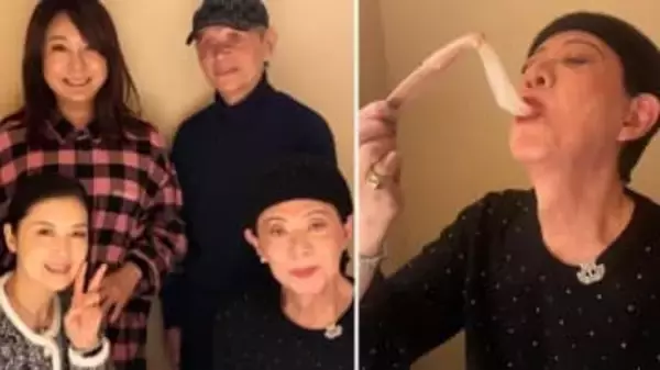 【 美川憲一 】「カニを食べたわよ～」一本食いを披露　藤あや子・はるな愛・吉野ママと銀座の名店で食事会