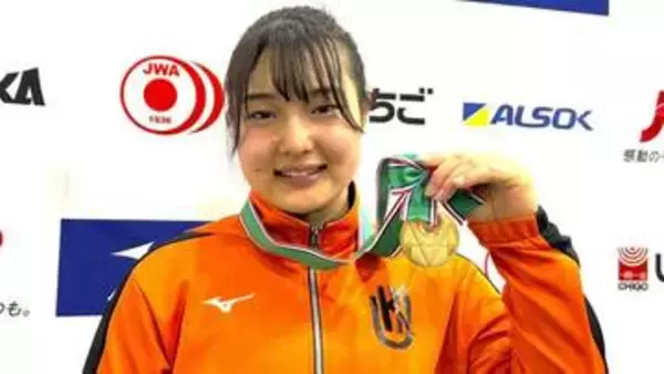 2つの日本新記録樹立！女子86kg級・長島和奏が快挙「かっこいい姿を見せたい」【ウエイトリフティング】