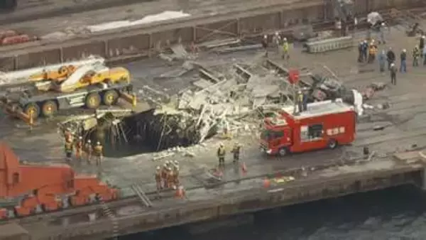 【速報】事故現場の海中から遺体発見　JFEスチール工場で3人死亡1人行方不明の転落事故　行方不明の男性作業員の可能性　川崎市