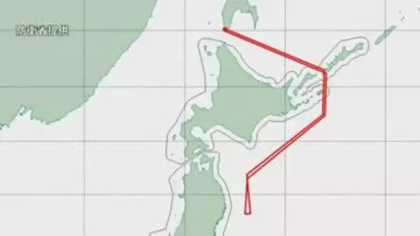 【速報】ロシア軍の航空機が北方領土上空を領空侵犯　太平洋側を岩手県沖まで南下