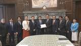 「参院・野党の国対委員長らが議長に予算案の充実審議申し入れ」の画像1