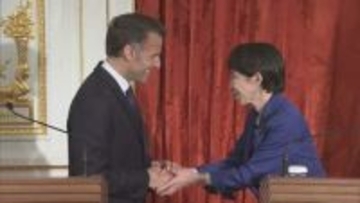 高市総理とフランス・マクロン大統領が首脳会談　中東情勢などについて意見交換 原子力・AI・国際保健分野については共同声明発表