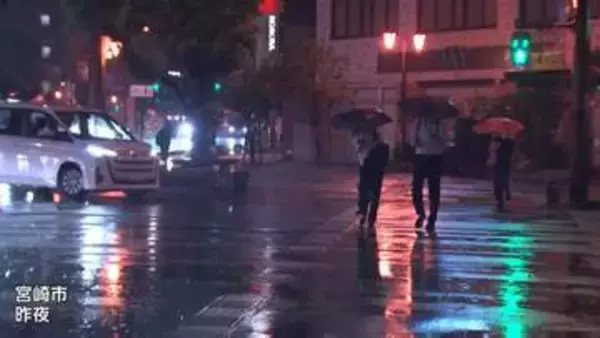 九州南部を中心に大雨 台風と前線の影響　台風は複雑な進路とる見込み 全国的に広い範囲で影響が長引くおそれ