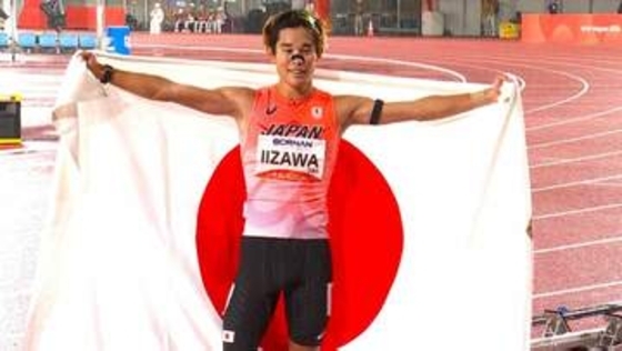 男子1500mで飯澤千翔が大会新記録の3分36秒35秒で金メダル　日本勢40年ぶりの快挙　森凪也が銅メダルで日本勢のダブル表彰台【アジア大会】