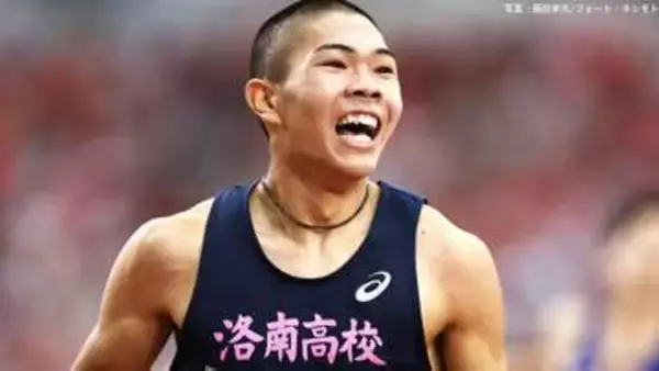 スーパー高校生・後藤大樹率いる洛南高校が決勝進出 ！ 組2着逃すもタイムで予選通過【日本選手権男子4×100mリレー】