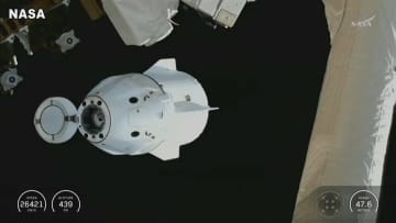 油井宇宙飛行士らISSを出発　地球に帰還へ　5か月間滞在