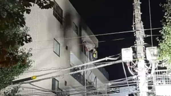 東京・中野区の5階建てマンションで火災　消防車など22台が出動　けが人はなし