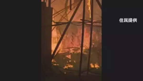 【独自】香港マンション火災　発火直後のマンション内部写真入手