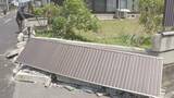 「栃木・宇都宮市で住宅の塀が崩れるなどの突風による被害相次ぐ　「ダウンバースト」の可能性高いと発表　宇都宮地方気象台」の画像1
