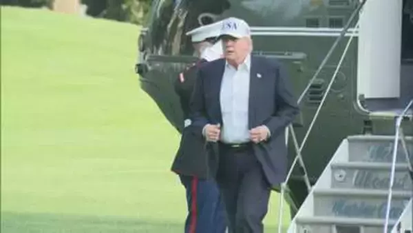 トランプ大統領「大成功だった」 中国訪問を終えアメリカに帰国　ホワイトハウスへ