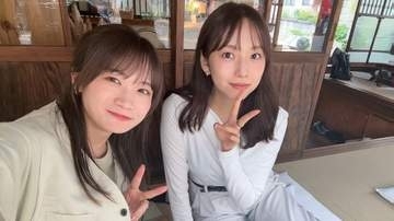 【 秋元真夏 】レトロな柱時計巡りは「#ドライブ」「#日光」「まいちゅんと旅～」新内眞衣と2ショットも