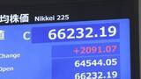 「日経平均株価、2091円上昇で3日ぶり値上がり…AI・半導体関連の買い戻しのほか金融からエネルギーまで幅広く買い注文集まる」の画像1